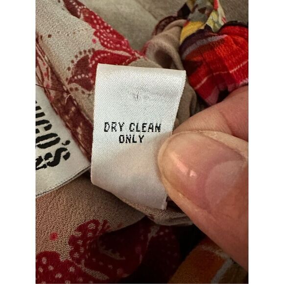 Chico’s Design Hooded Zippered Jacket Womens‎ 2 (L) Cottagecore Floral - Picture 9 of 14